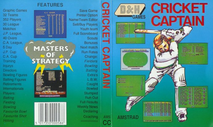 Cricket Captain by D and H Games