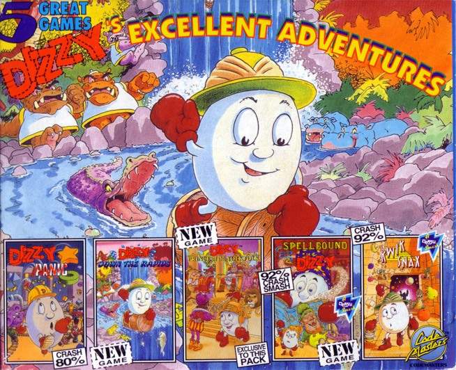 
Dizzys Excellent Adventures by Codemasters