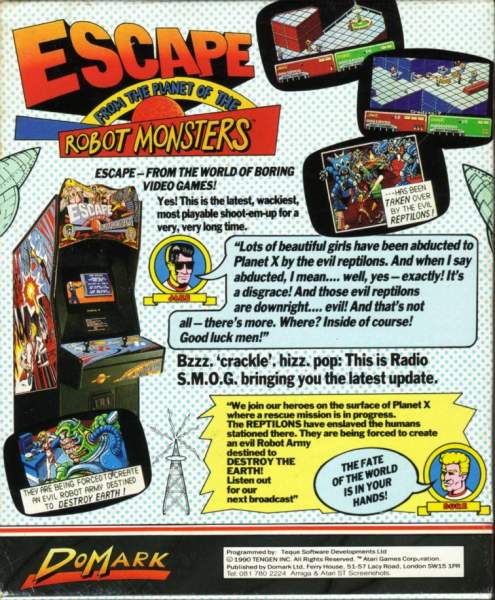 Escape From The Planet Of The Robot Monsters by Tengen
