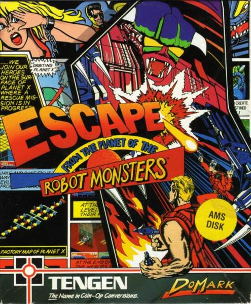 Escape From The Planet Of The Robot Monsters by Tengen