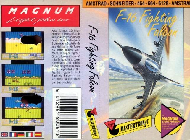 F-16 Fighting Falcon by Mastertronic