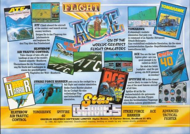 Flight Ace by Gremlin Graphics