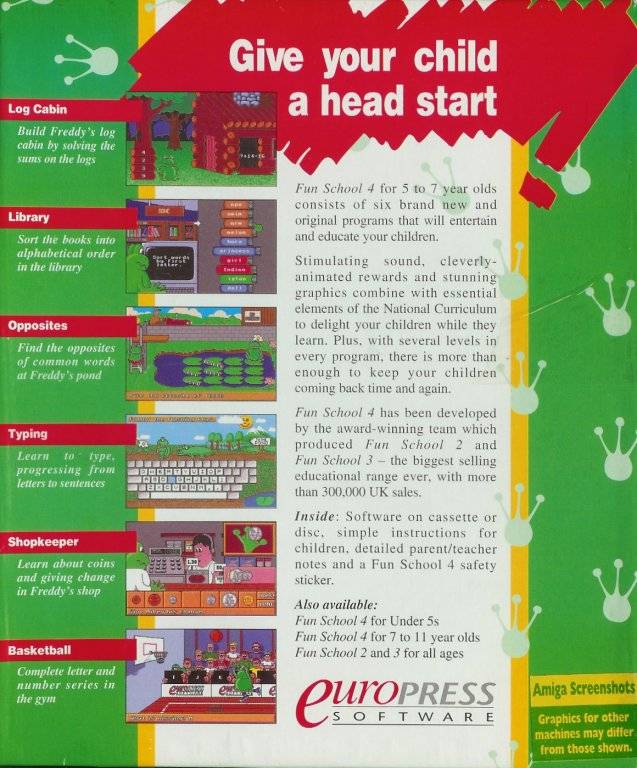 Fun School 4 : For 5 to 7 Year olds by Europress Software