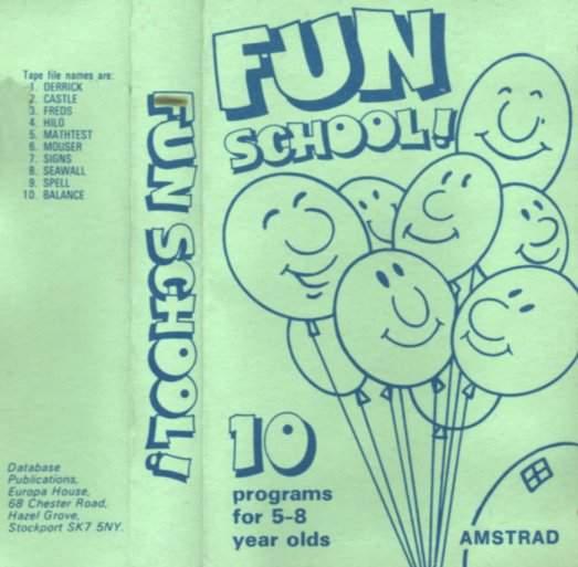 Fun School Ages 5-8 by Database Publications