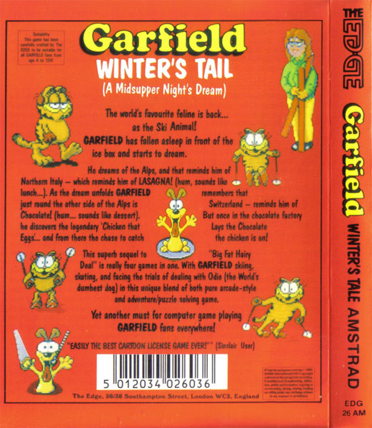 Garfield : A Winters Tail by The Edge
