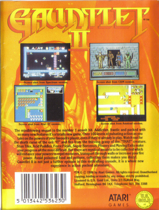 Gauntlet 2 by Atari Games