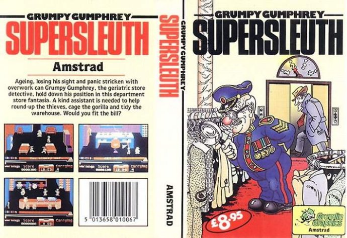 Grumpy Gumphrey : Supersleuth by Gremlin Graphics