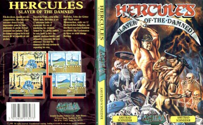 Hercules : Slayer Of The Damned by Gremlin Graphics