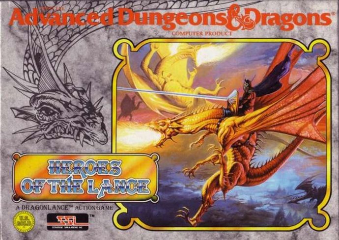 Heroes Of The Lance by US Gold