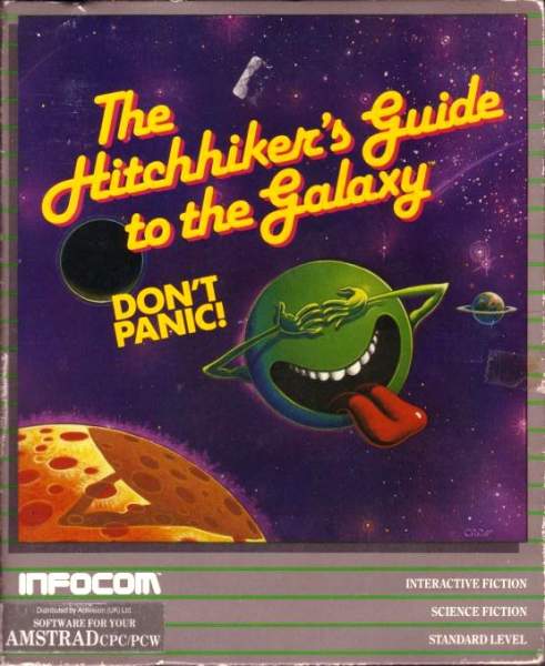 Hitchhikers Guide To The Galaxy by Infocom
