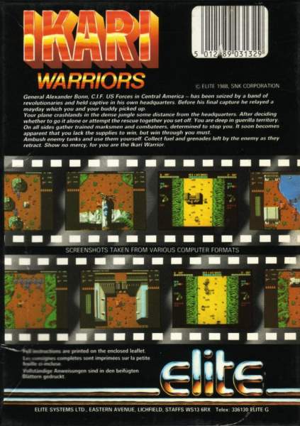 Ikari Warriors by Elite Systems Ltd