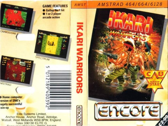 Ikari Warriors by Elite Systems Ltd