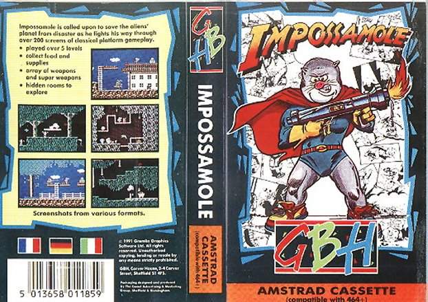 Impossamole by Gremlin Graphics