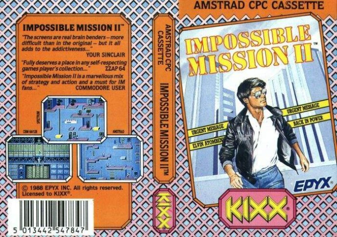 Impossible Mission 2 by Epyx