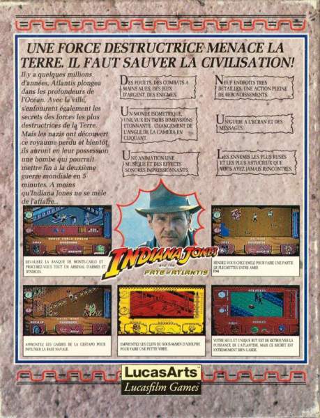 Indiana Jones and the Fate of Atlantis by US Gold