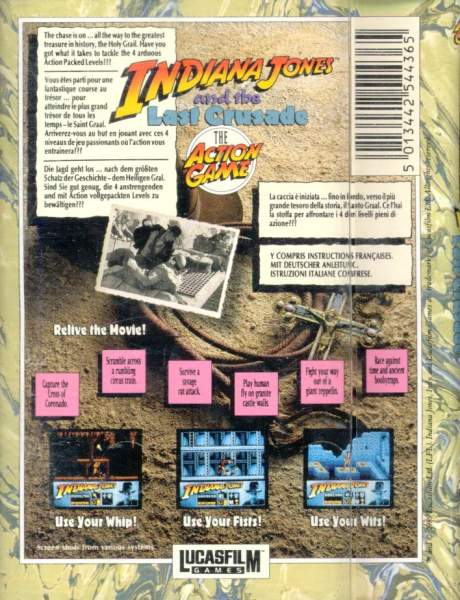 Indiana Jones And The Last Crusade by US Gold