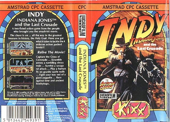 Indiana Jones and The Last Crusade by US Gold