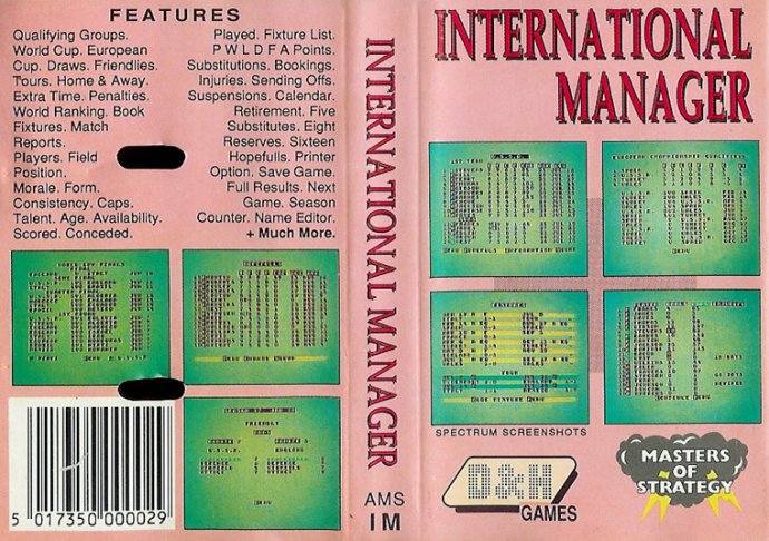 International Manager by D and H Games