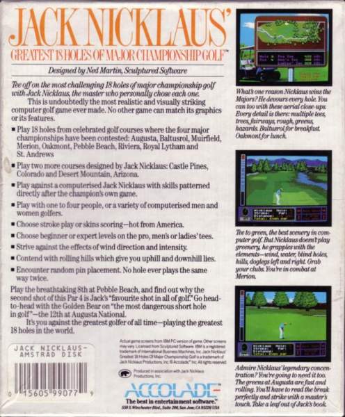 Jack Nicklaus Golf by Accolade
