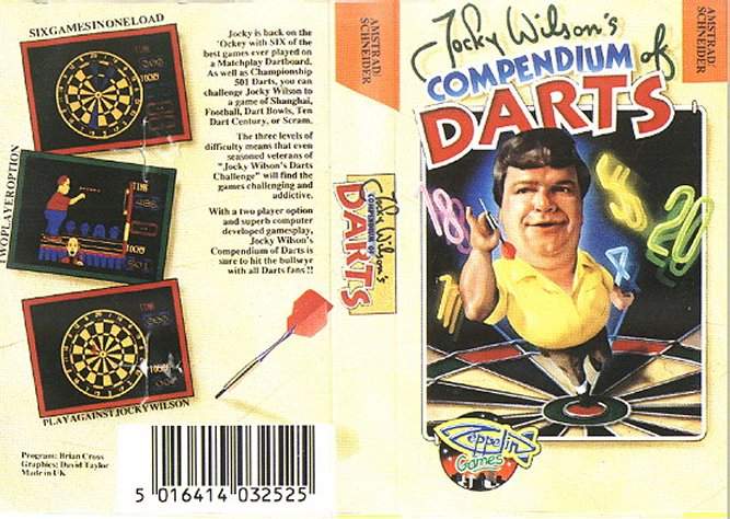 Jocky Wilsons Darts Compendium by Zeppelin Games