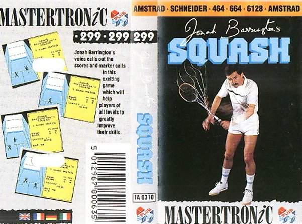 Jonah Barrington Squash by Mastertronic
