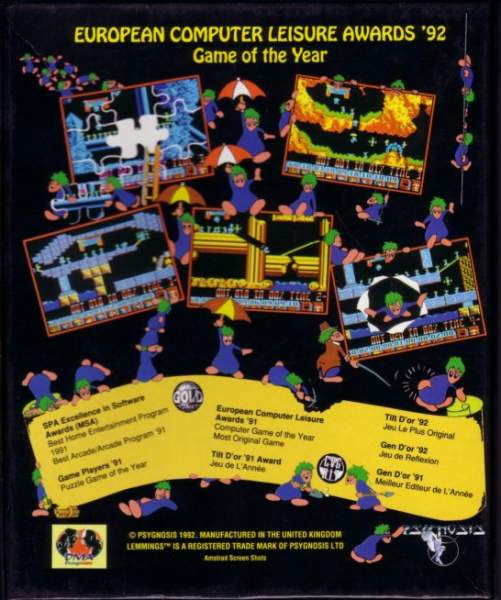 Lemmings by Psygnosis