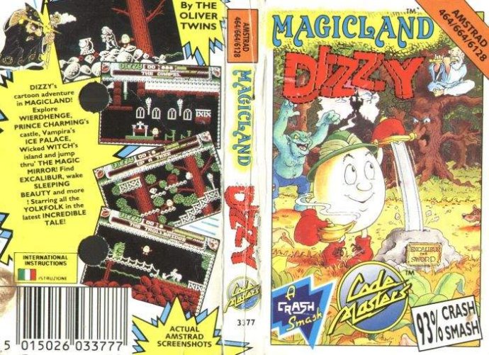 Magicland Dizzy by Codemasters