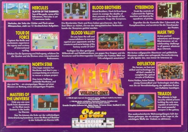 Mega Games Volume 1 by Star Games