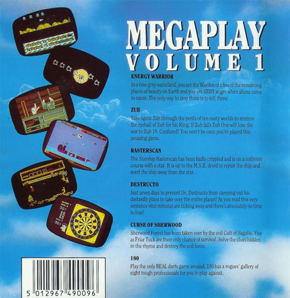 Megaplay Volume 1 by Mastertronic