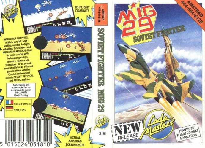 Mig-29 : Soviet Fighter by Codemasters