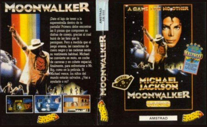 Michael Jacksons Moonwalker by US Gold