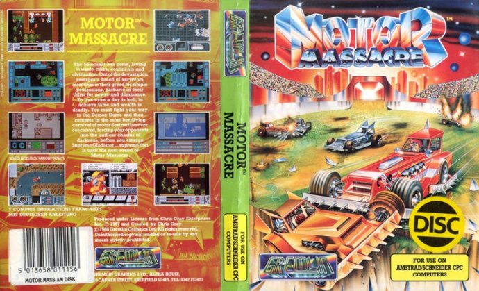 Motor Massacre by Gremlin Graphics