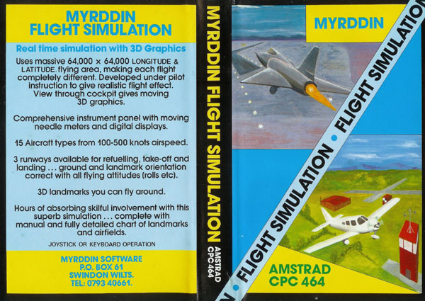 Myrddin Flight Simulation by Myrddin Software