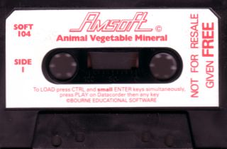 Animal Vegetable Mineral by Amsoft