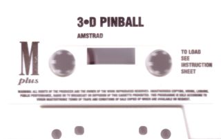 3D Pinball by Mastertronic