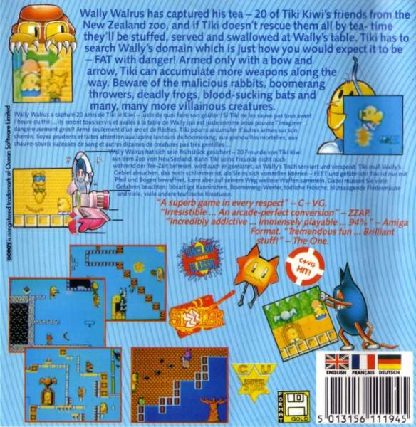 Newzealand Story : The by Ocean Software