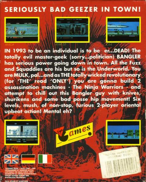 Ninja Warriors : The by The Sales Curve