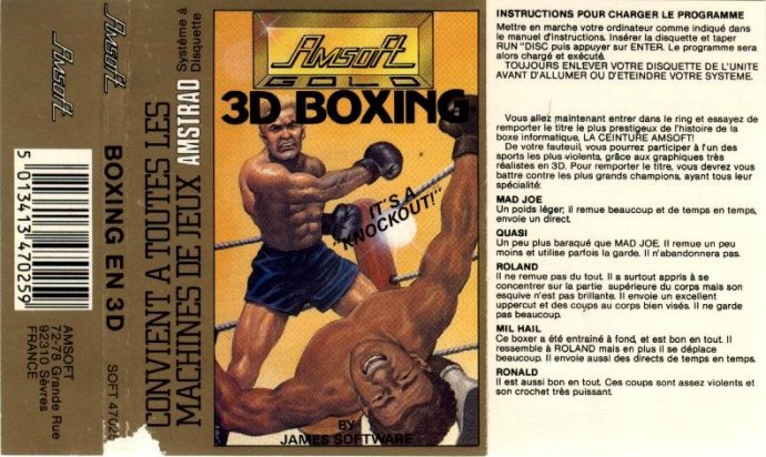 3D Boxing by Amsoft