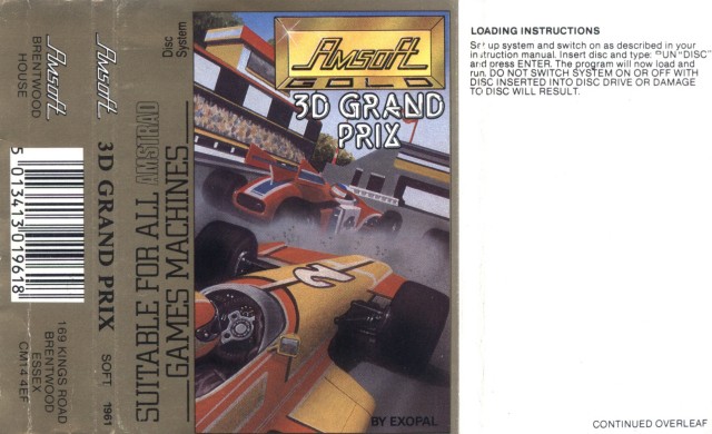 3D Grand Prix by Amsoft