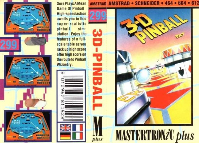 3D Pinball by Mastertronic