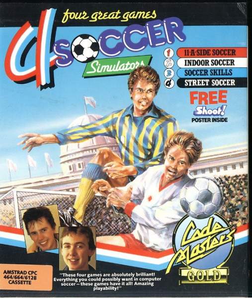 4 Soccer Simulators by Codemasters