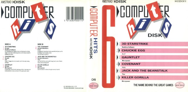 6 Computer Hits by Beau Jolly