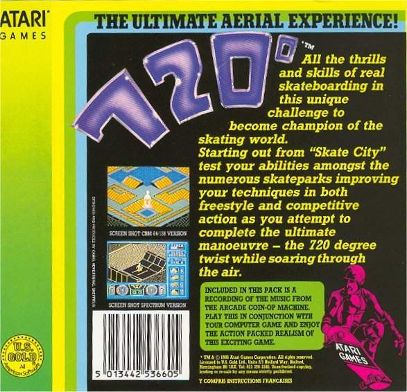 720 by Atari & US Gold