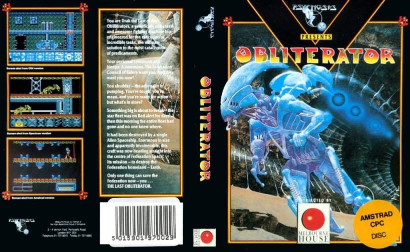 Obliterator by Melbourne House