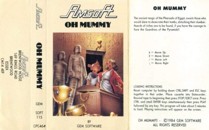 Oh Mummy by Gem Software