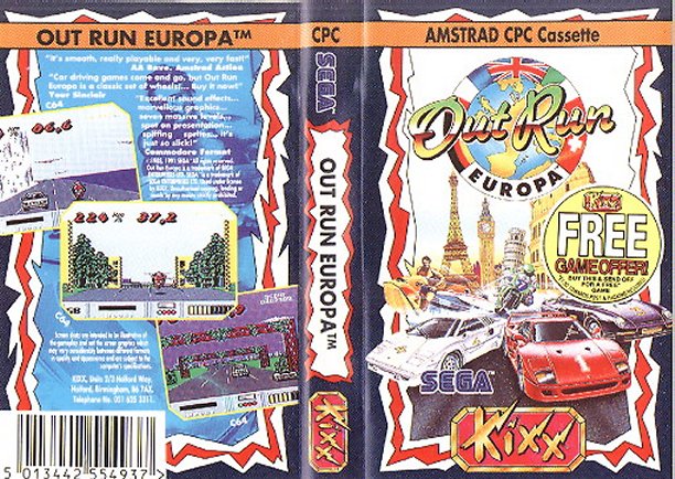 Out Run Europa by Sega