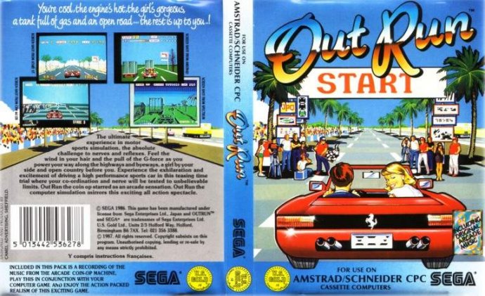 Out Run by Sega