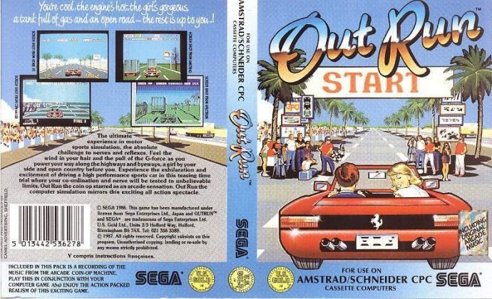 Out Run by Sega