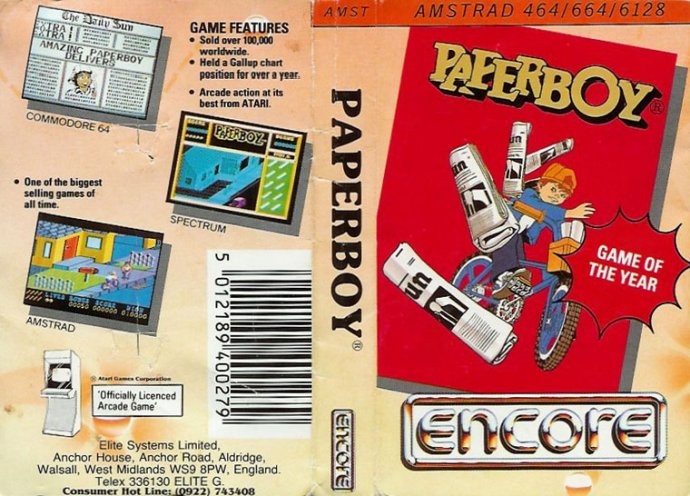 Paperboy by Elite Systems Ltd
