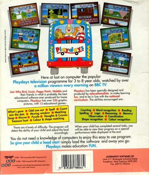 Playdays by Friendly Learning